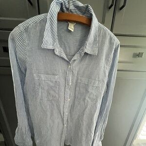 Stripped cotton shirt